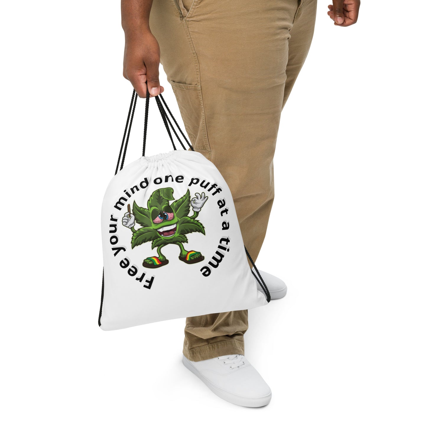 Stoner Drawstring bag