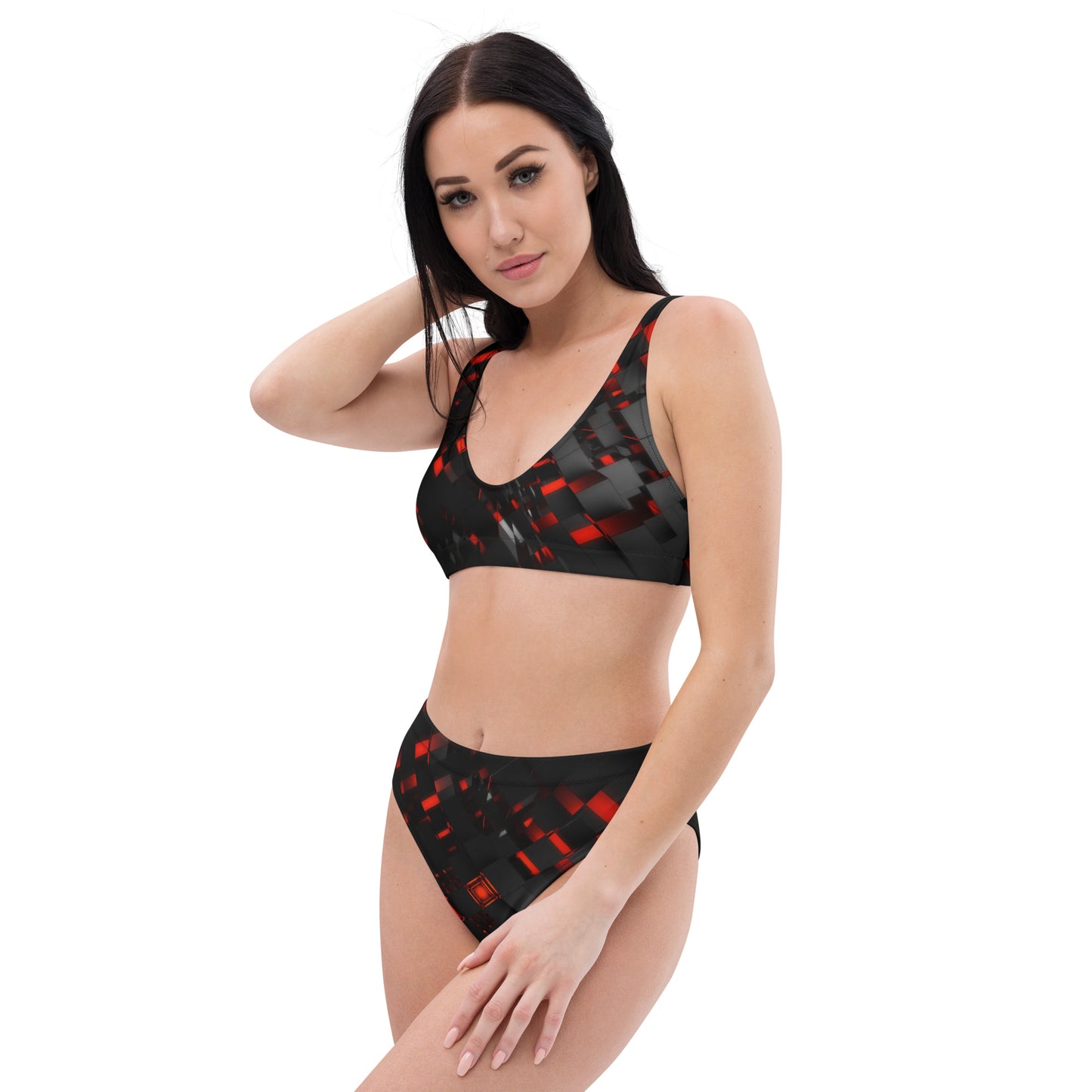 Magma Recycled high-waisted bikini