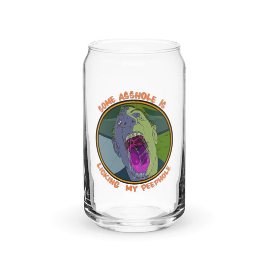 Peephole Can-shaped glass