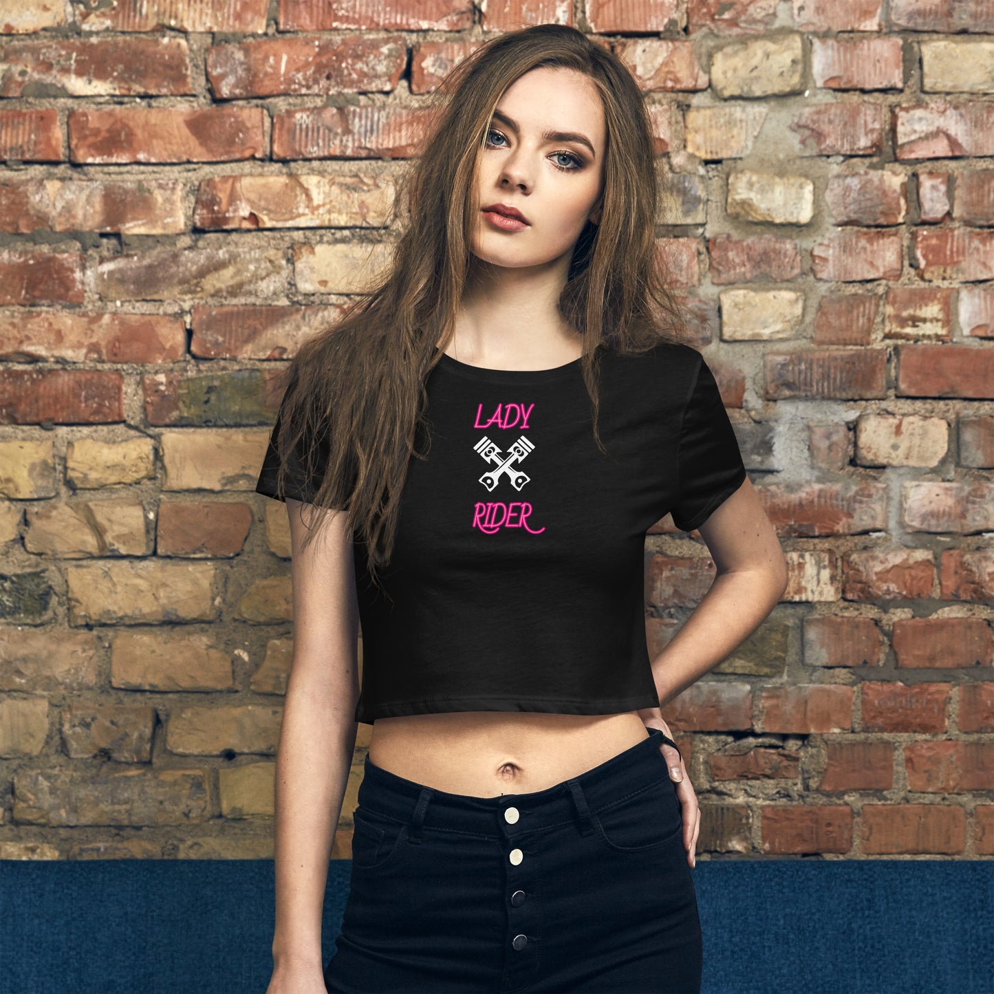 Lady Rider Crop Tee