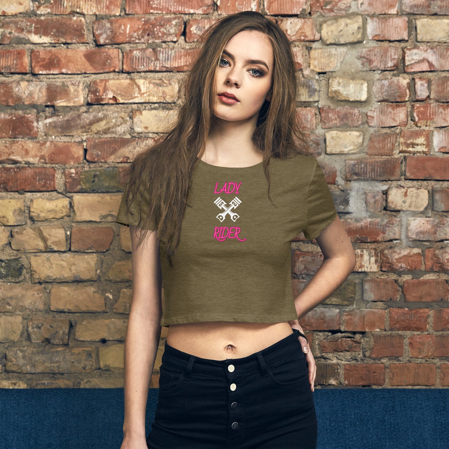 Lady Rider Crop Tee