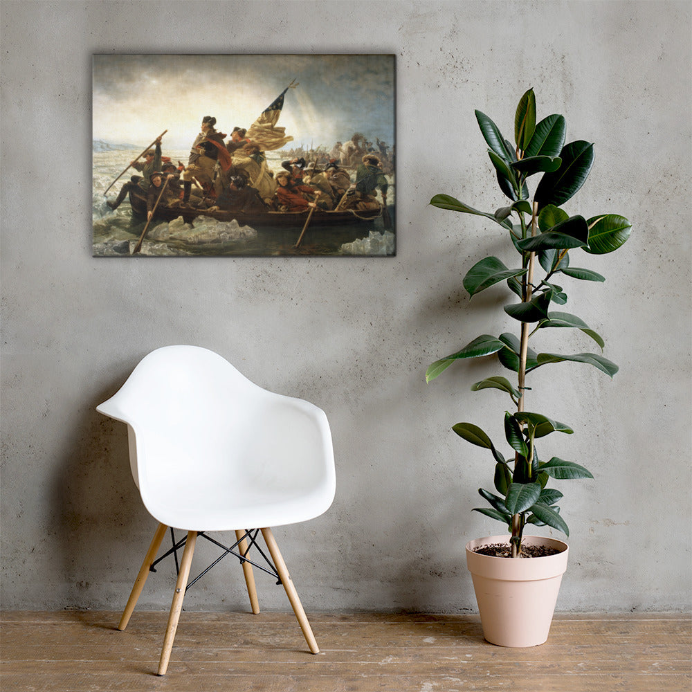 Washington Crossing the Delaware canvas print