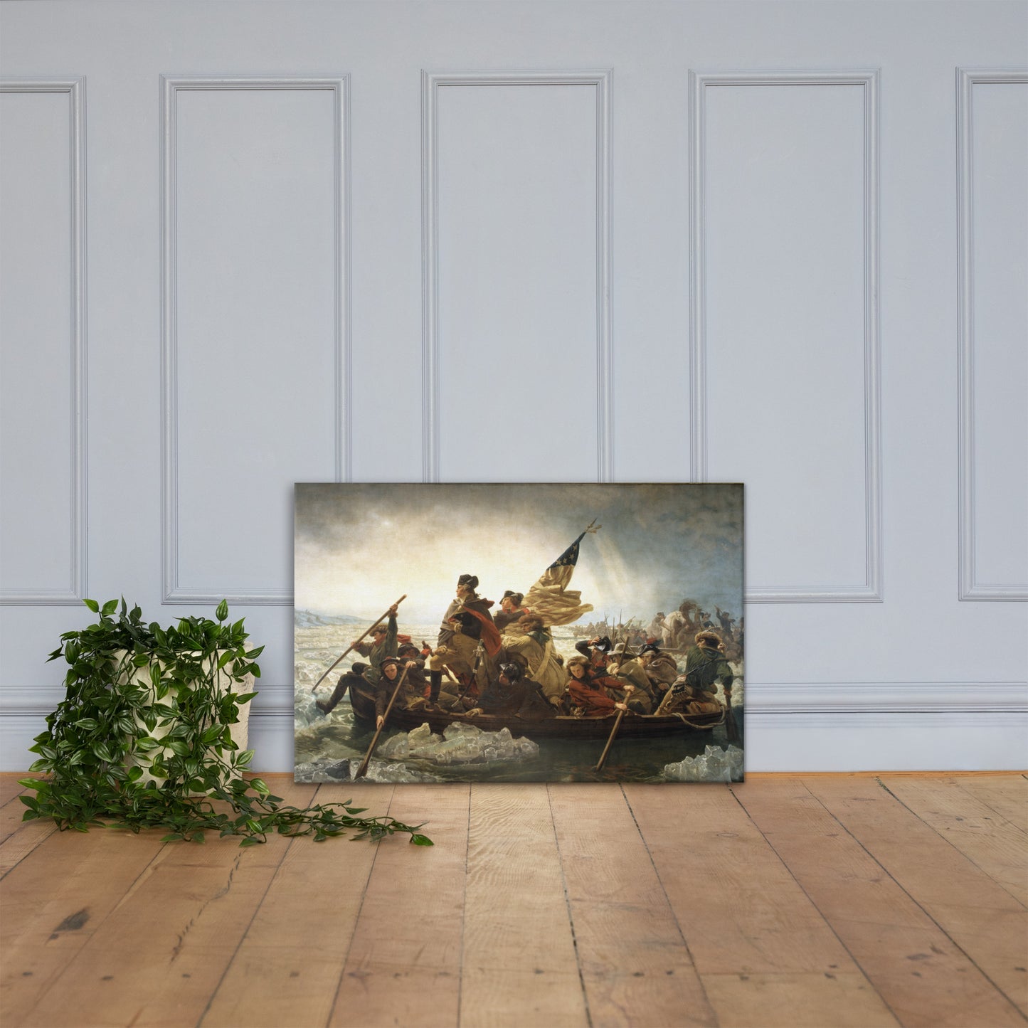 Washington Crossing the Delaware canvas print