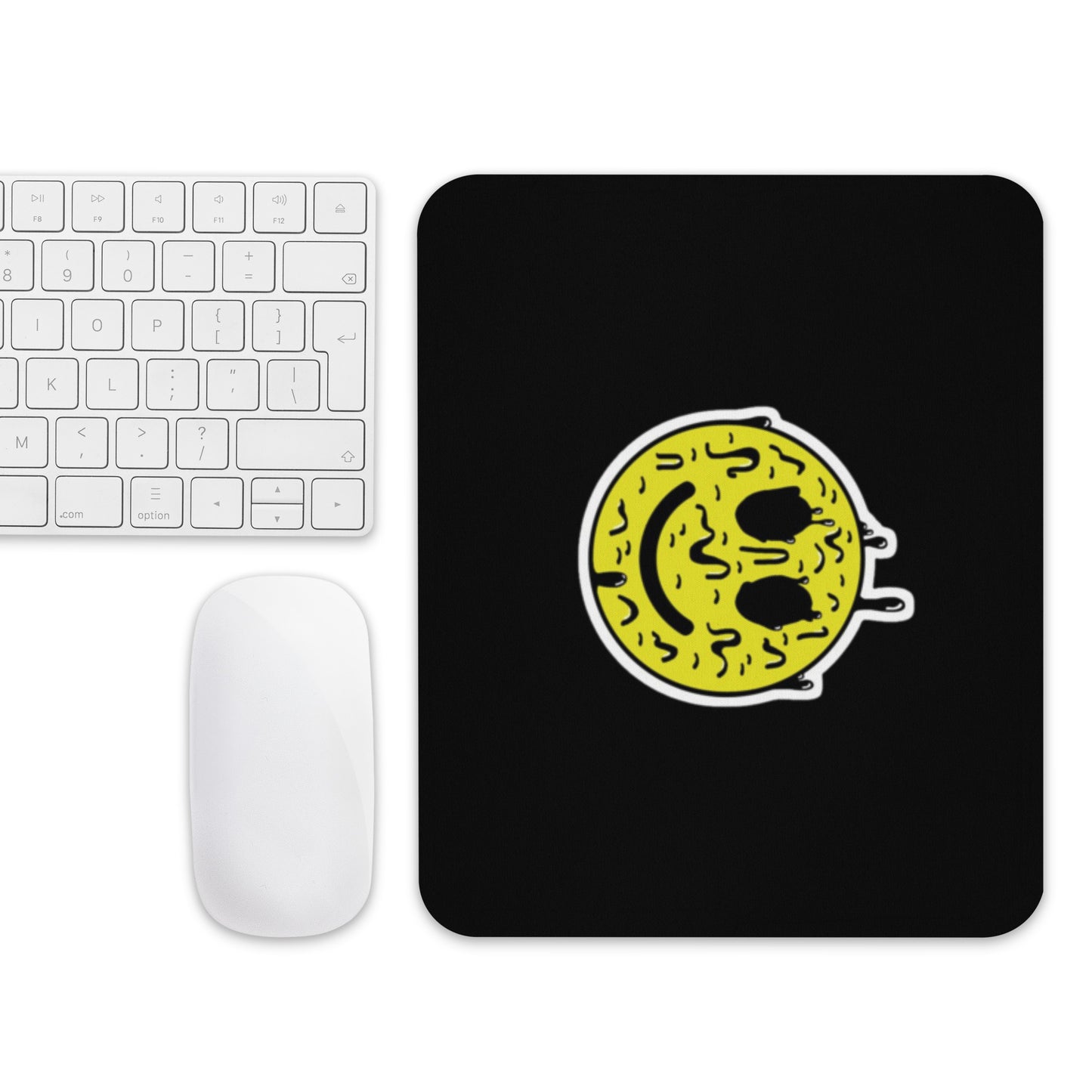Toxic Smiley Mouse pad