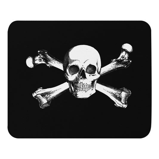 Crossbones Mouse pad