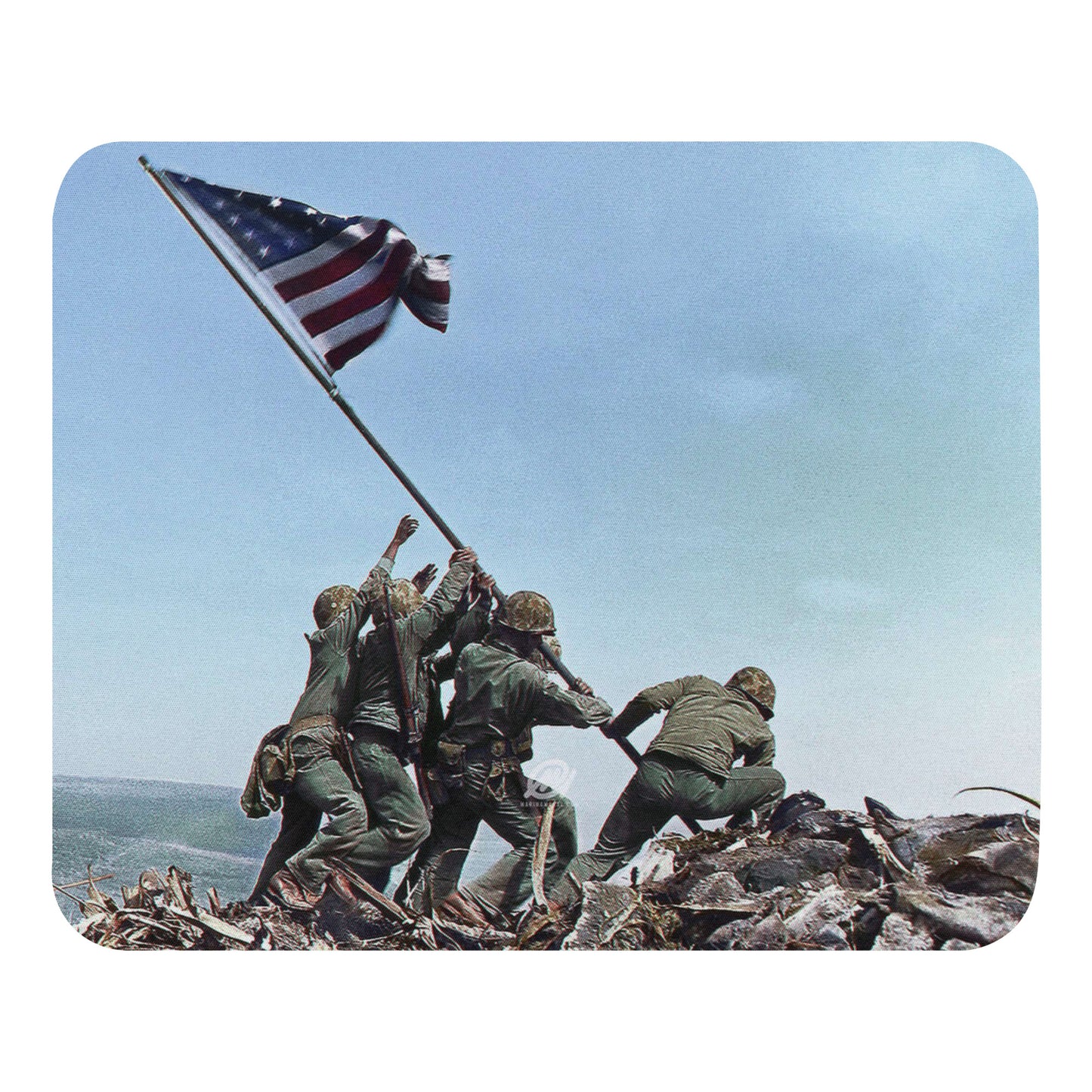 Iwo Jima Mouse pad