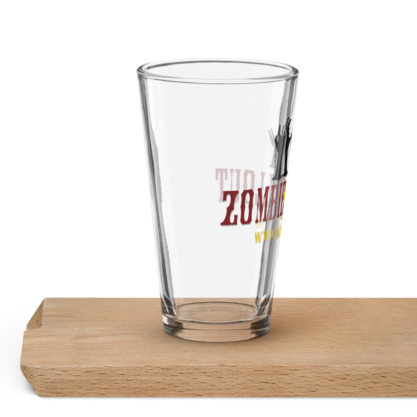 Zombie Fallout pint glass
