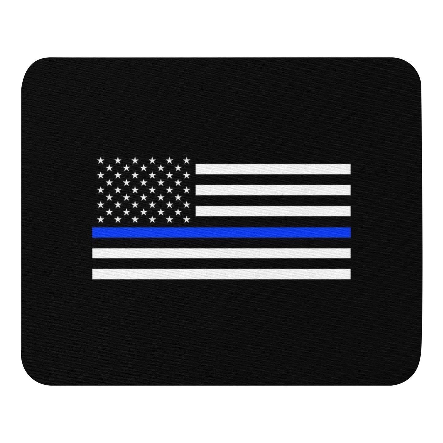 Thin Blue Line Mouse pad