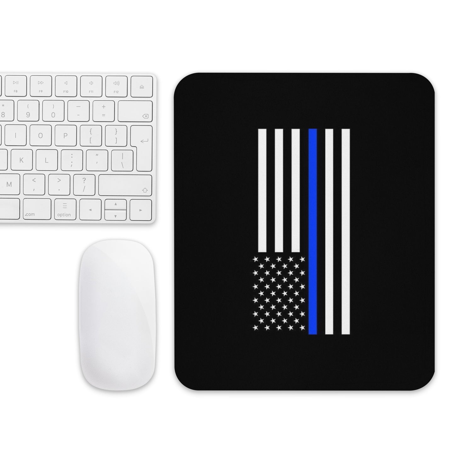 Thin Blue Line Mouse pad